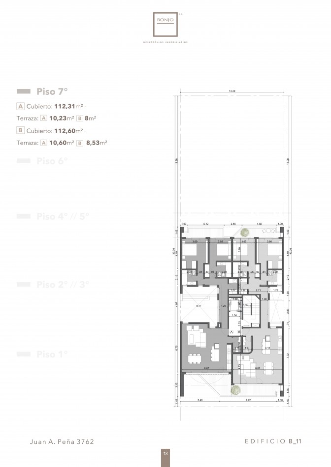 DEPARTAMENTOS EN POZO EDIFICIO B 11