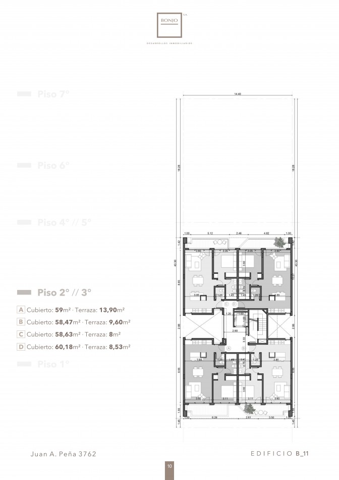 DEPARTAMENTOS EN POZO EDIFICIO B 11