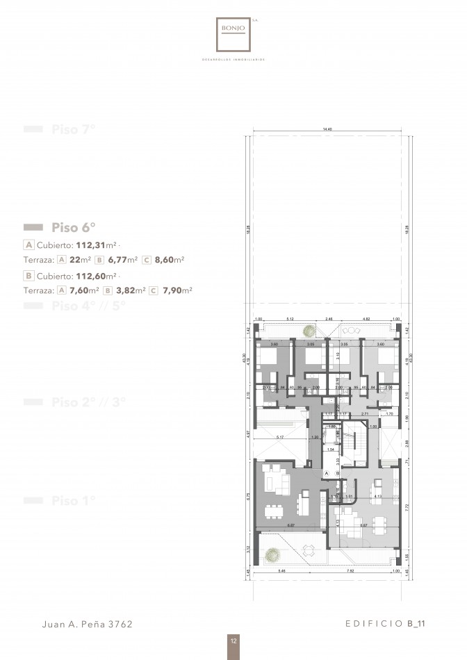DEPARTAMENTOS EN POZO EDIFICIO B 11