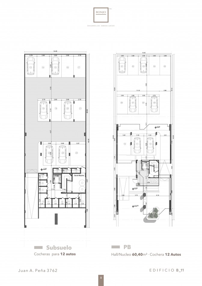 DEPARTAMENTOS EN POZO EDIFICIO B 11