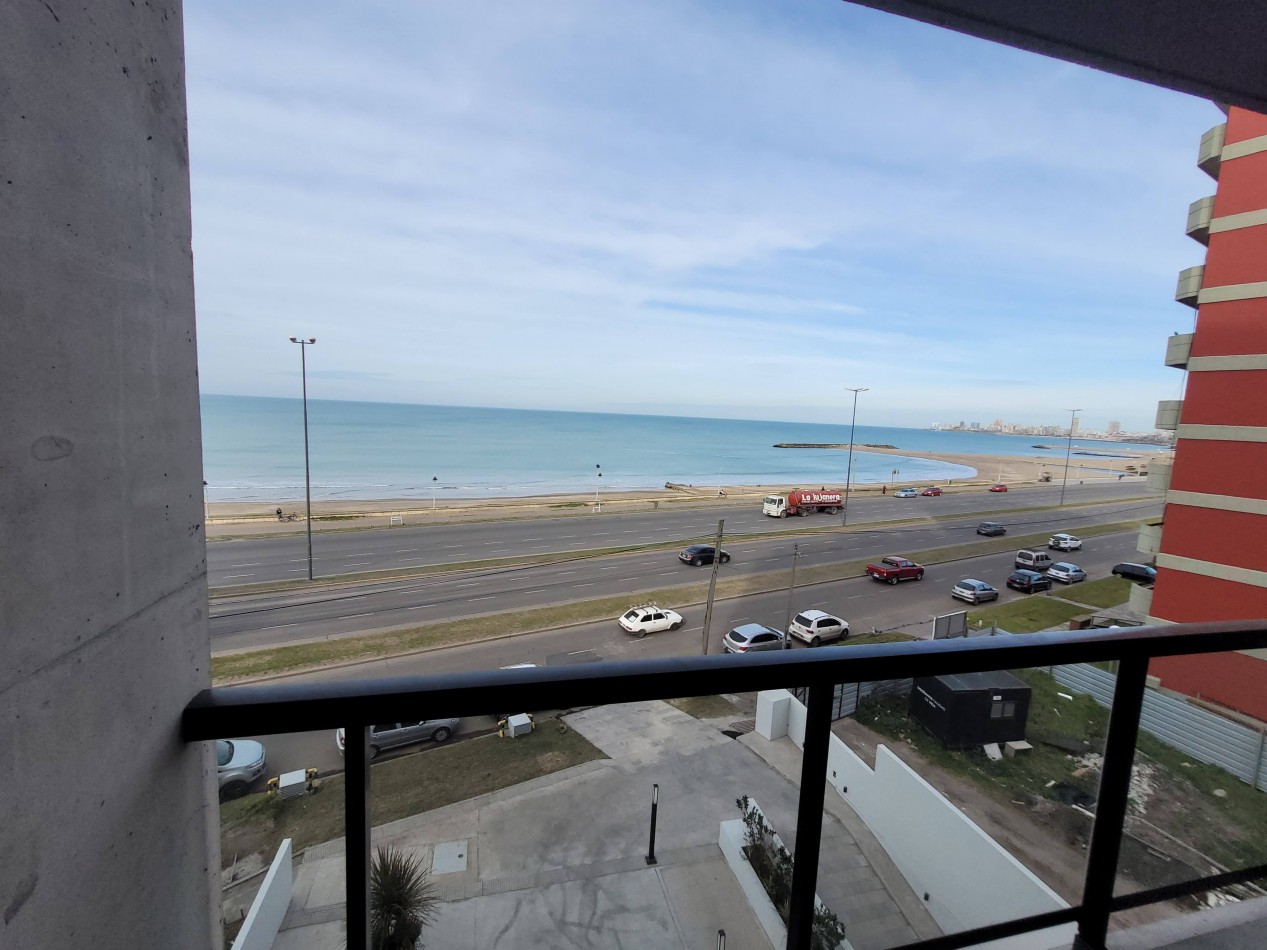 Perla Norte  . Vista Plena al Mar ,Venta Departamento 2 ambientes  con espacio de escritorio