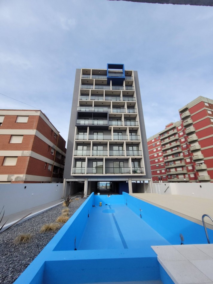 Perla Norte  . Vista Plena al Mar ,Venta Departamento 2 ambientes  con espacio de escritorio