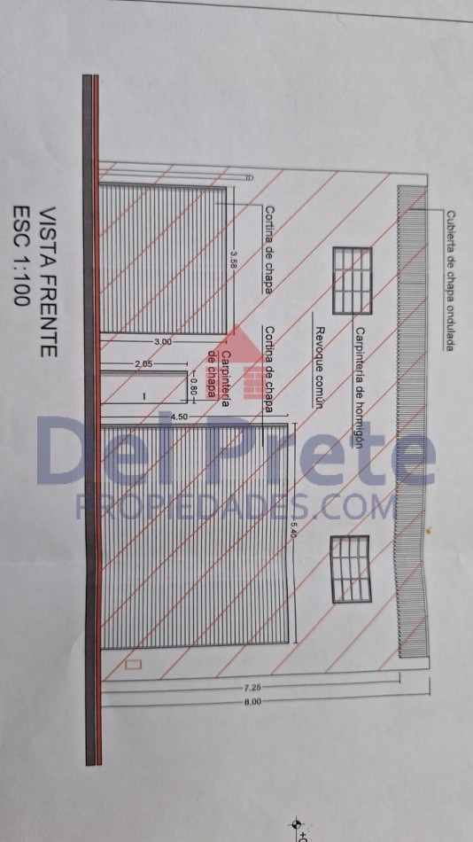 Venta Galpon  Sobre Av.  J B Justo